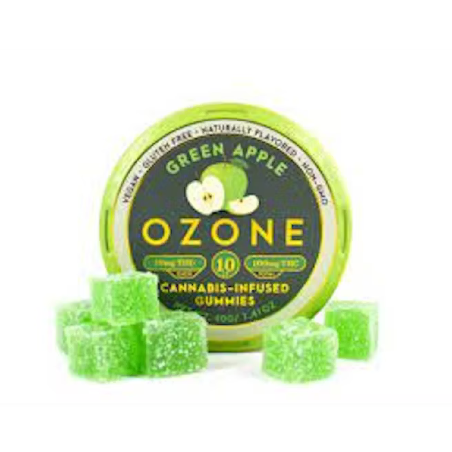 Ozone Green Apple -Soft Chews 100mg | Natures Motivation